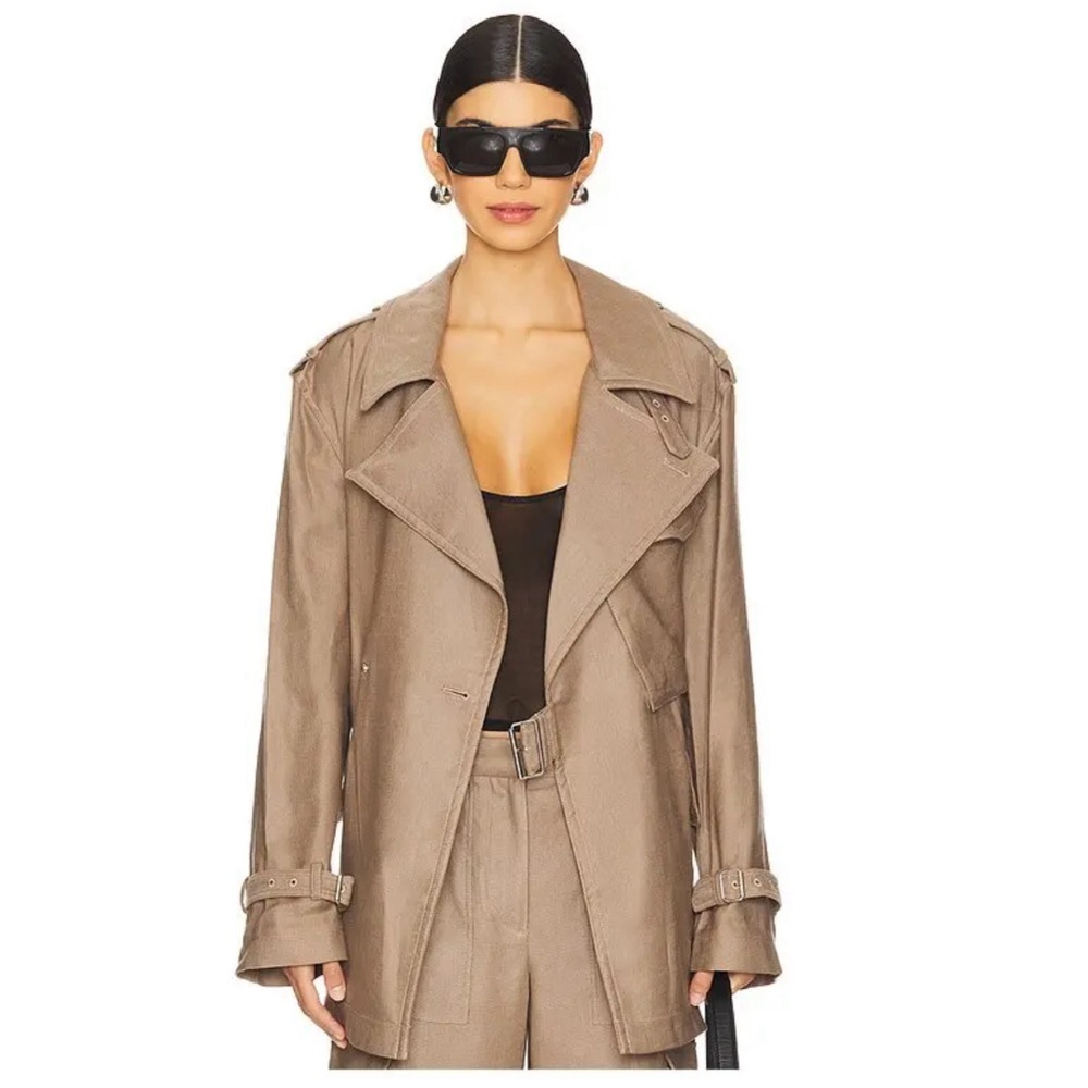 Helmut Lang Rider Trench Coat.